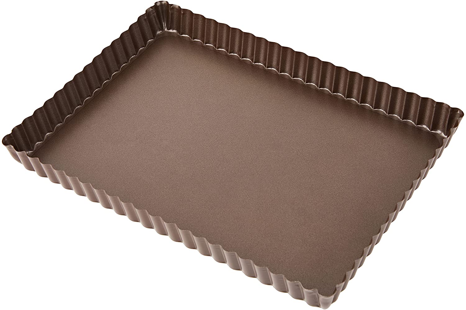 Staedter Städter 627291 Flan Dish 29 x 20 cm Raised Base Wavy Edge Non-Stick