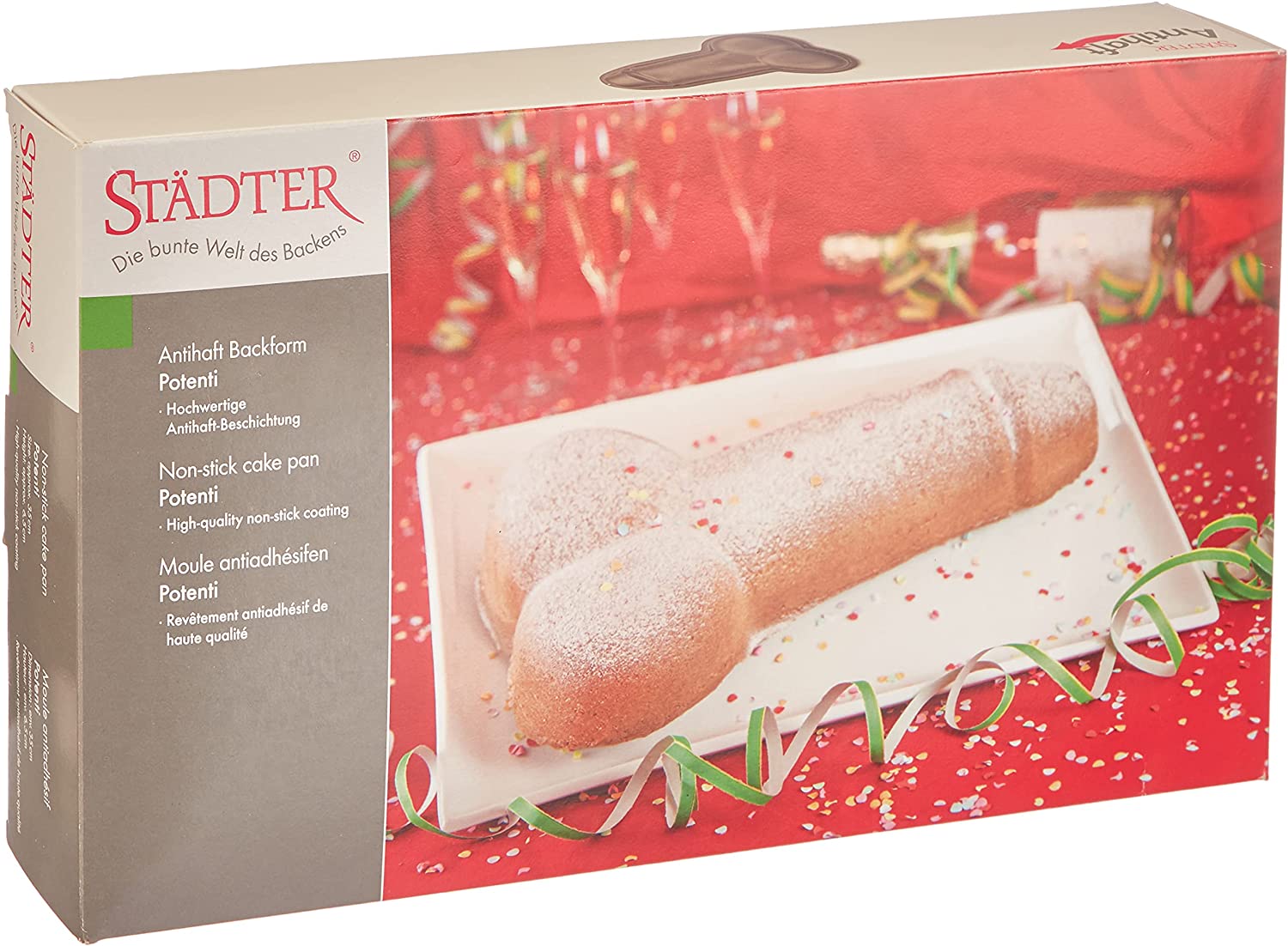 Staedter Städter 629004 Baking Mould Penis