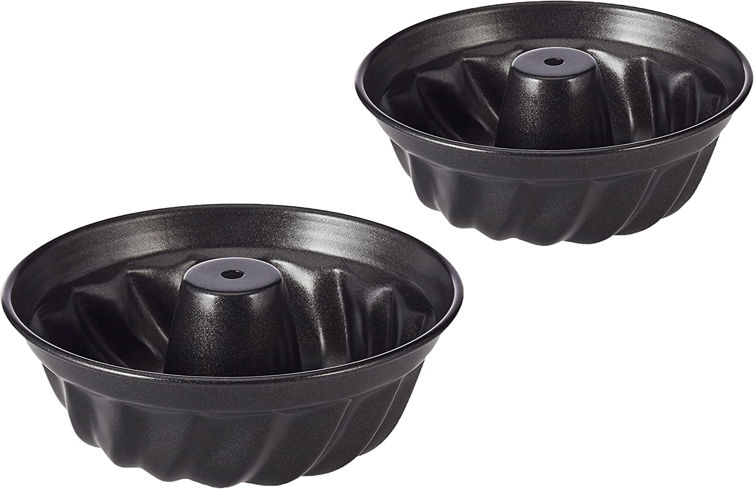 Staedter Städter 822115 Baking Mould for Gugelhupf Marble Cakes Diameter 10 cm Height 3 cm Set of 2