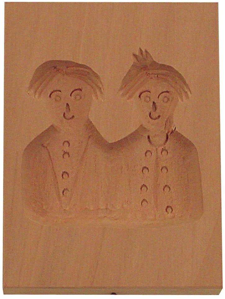 Staedter \'Städter 841246 Springerles Model \"Max and Moritz 2, Wood, brown, 8 x 5.5 x 3 cm