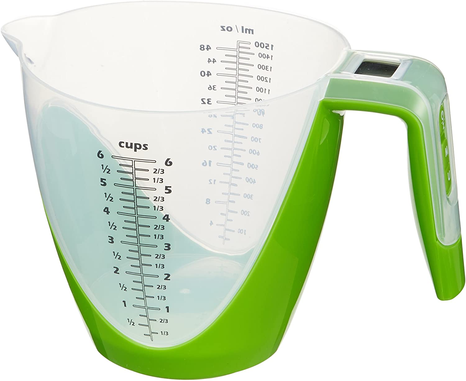 Staedter Städter 853102 Measuring Jug, Electronic Scales Green