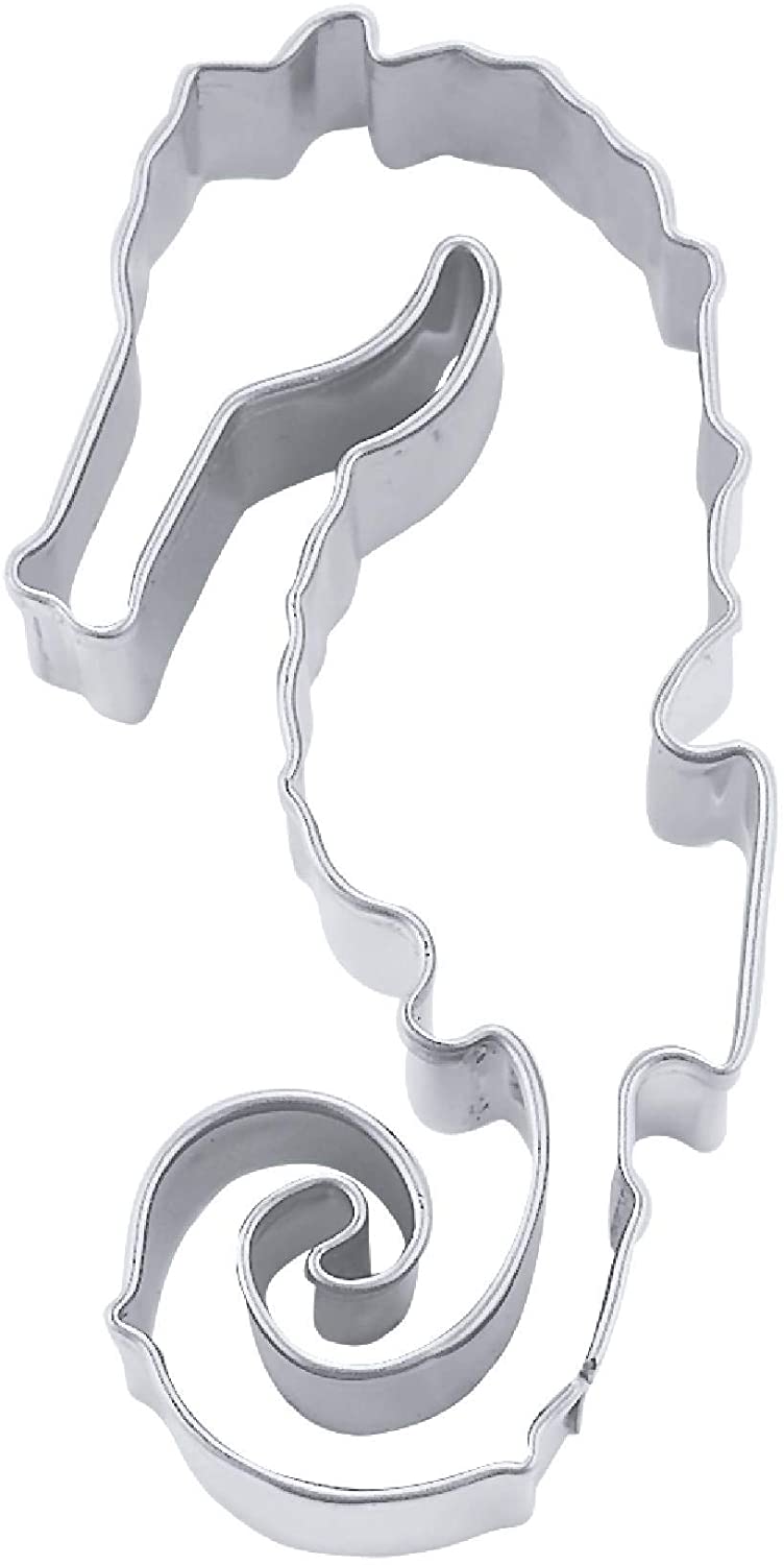Staedter Städter Cookie Cutter 7.5 CM Stainless Steel Seahorse