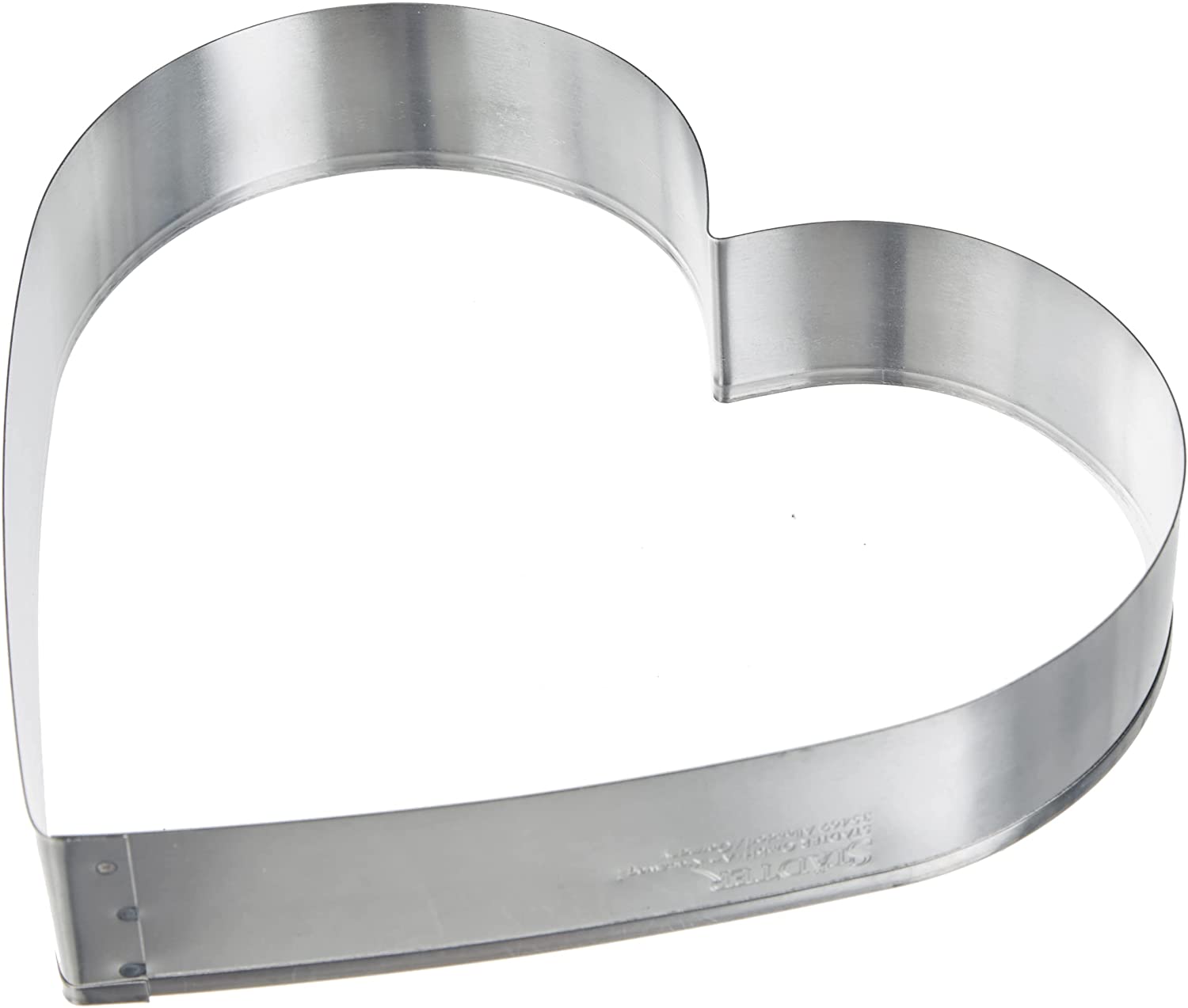 Staedter Städter Cookie Cutter Heart in Tin Ø 15 cm
