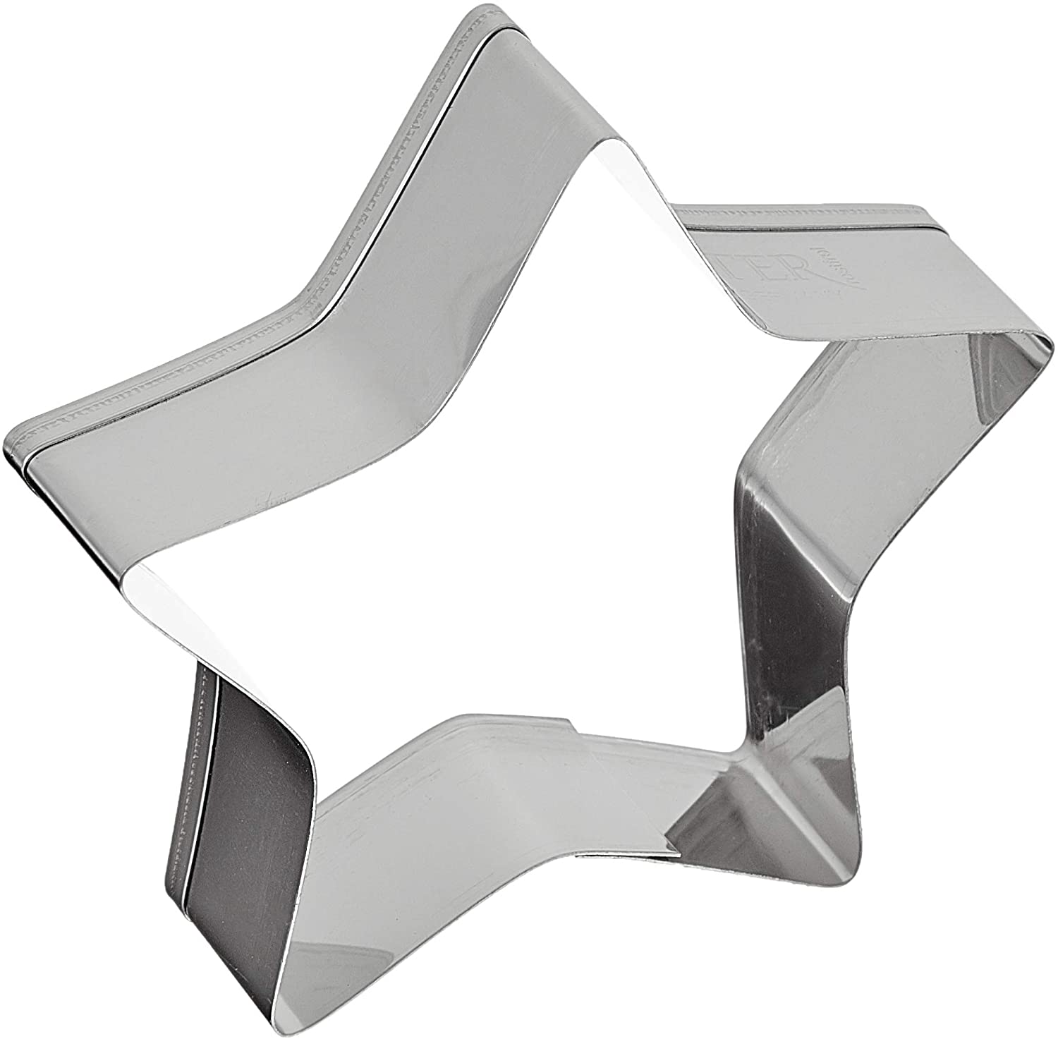 Staedter Städter Cookie Cutter Star Fünfzackig Cookie Cutter 7 cm Stainless Steel