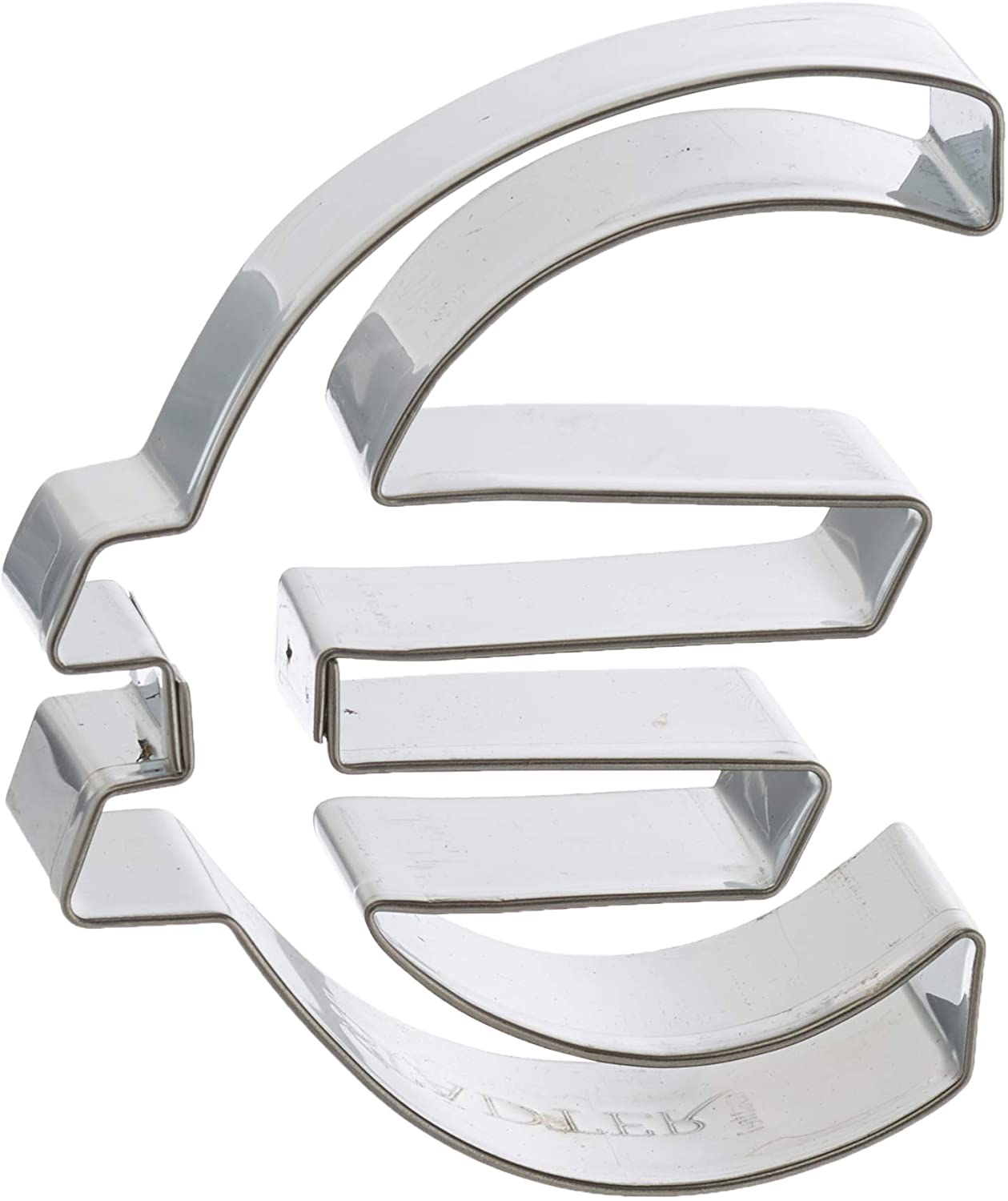 Staedter Städter Stainless Steel Euro Sign Cookie Cutter