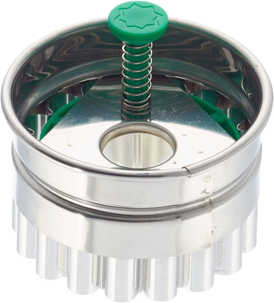 Staedter Städter Linzer Cookie Cutter with Ejector Heart