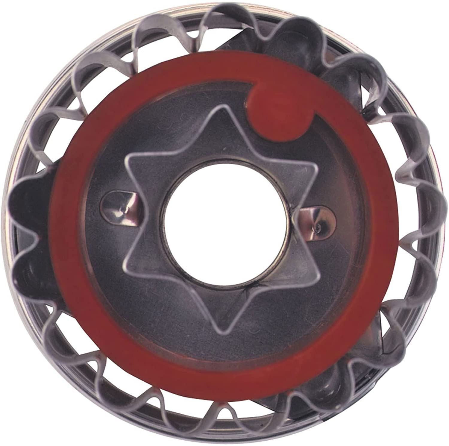 Staedter Städter Linzer Cookie Cutter with Ejector Star