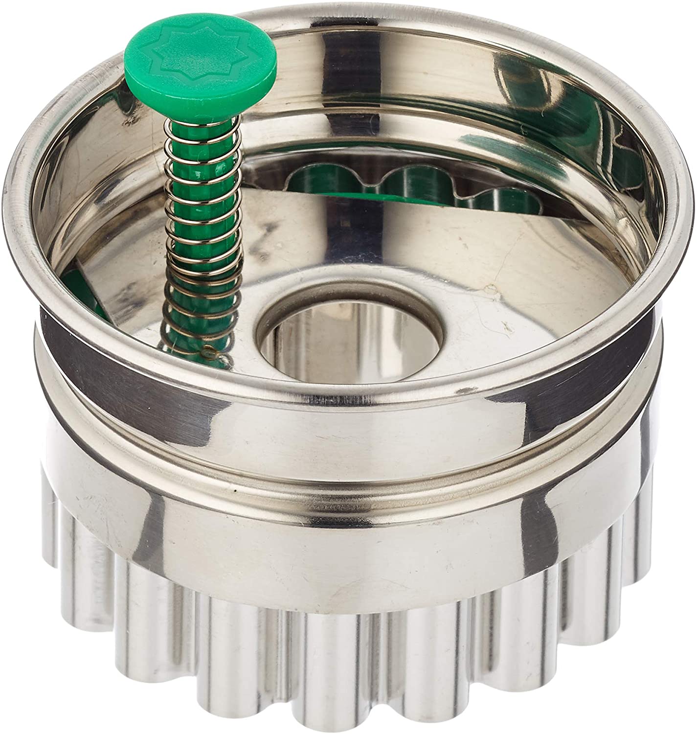 Staedter Städter Linzer with Ejector Star-Shaped Cookie Baking Biscuit Cutter