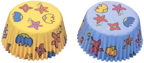 Staedter Städter Mini Paper Muffin Cups Muffin Moulds 3 x 50 pcs Flowers