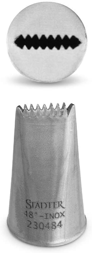 Staedter Städter Star Ribbon Nozzle 48/10 mm Diameter Serrated