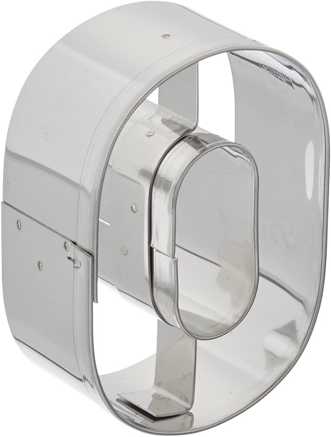 Staedter Cookie Cutter Number 0, Stainless Steel, 6.5 Cm