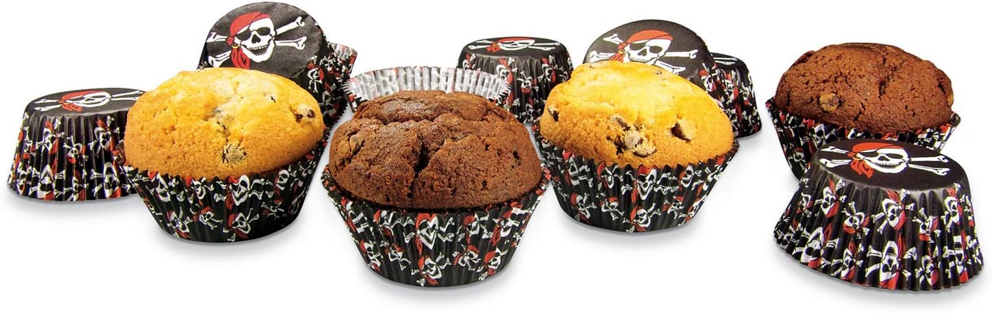 Staedter Paper Baking Cups Pirates, 50 Pcs, 35 Mm