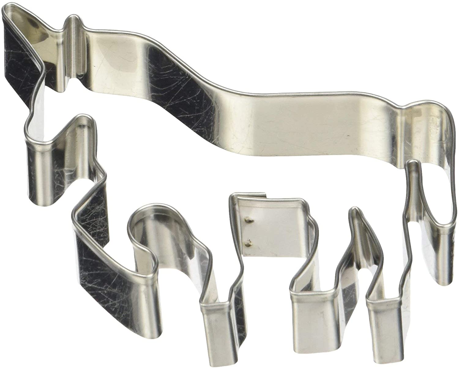 Staedter Unicorn Cookie Cutter, Stainless Steel, 9 Cm