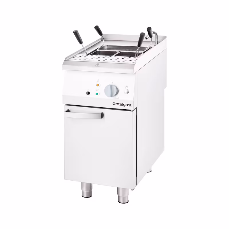 Stalgast stainless steel electric pasta cooker from the 700 ND series, 400 mm