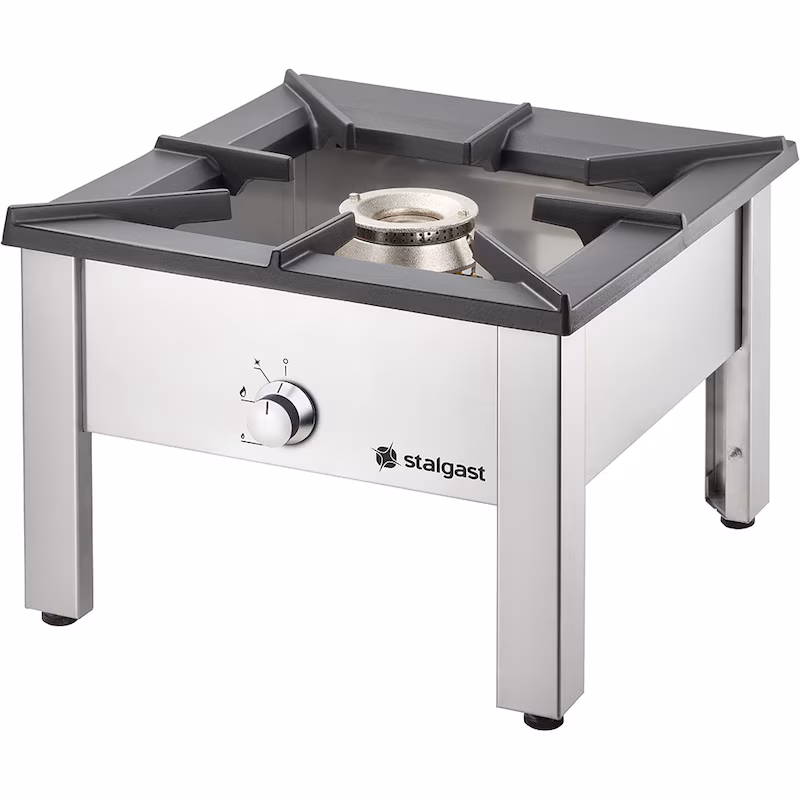 Stalgast stainless steel gas hob STANDARD - G30, 340x340x340 mm (WxDxH)