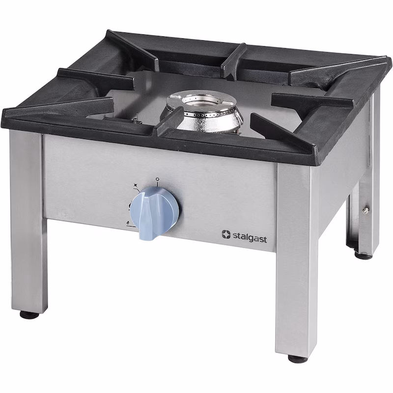 Stalgast gas hob Top Power 14kW, with stainless steel pot support, G20, 567x607x394 mm (WxDxH)