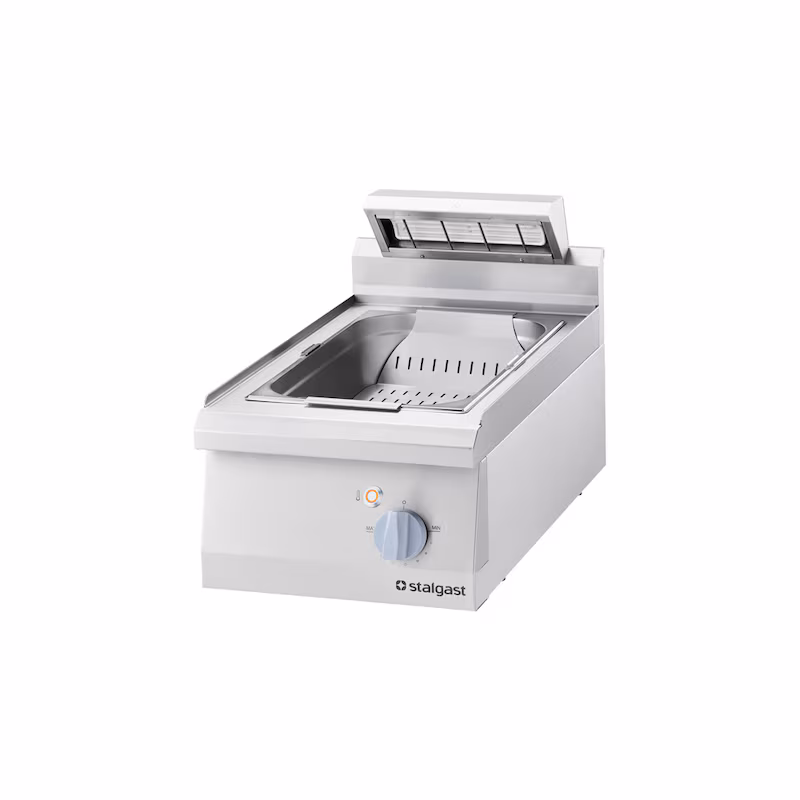 Stalgast infrared fryer from the 700 ND series, stainless steel countertop unit, GN 1/1