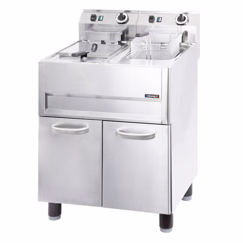 Professional Stand Fryer 2 x 13L CFP132 Casselin