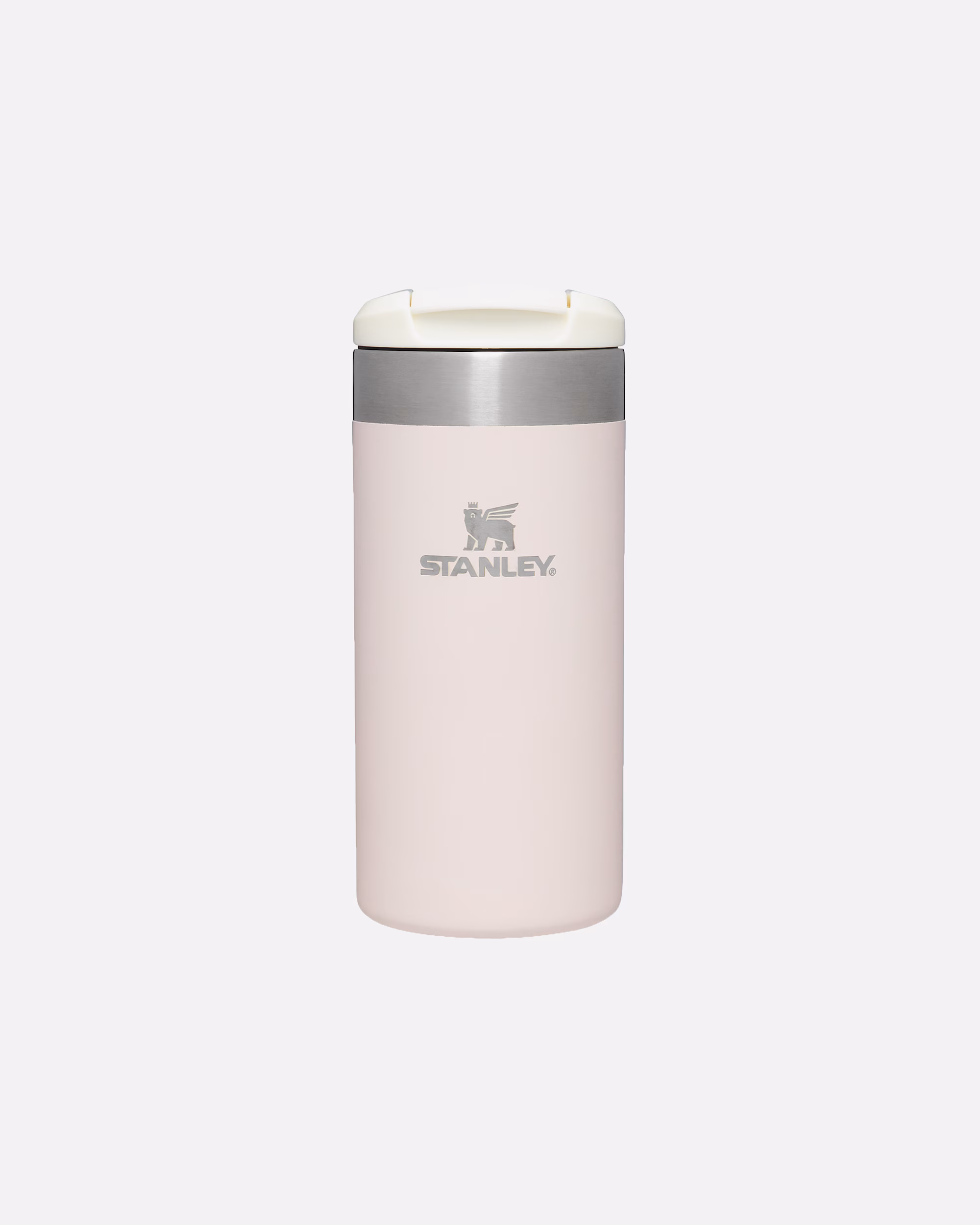 Stanley drinking bottle thermo mug THE AEROLIGHT™ TRANSIT MUG | 0.35L Rose Quartz Metallic