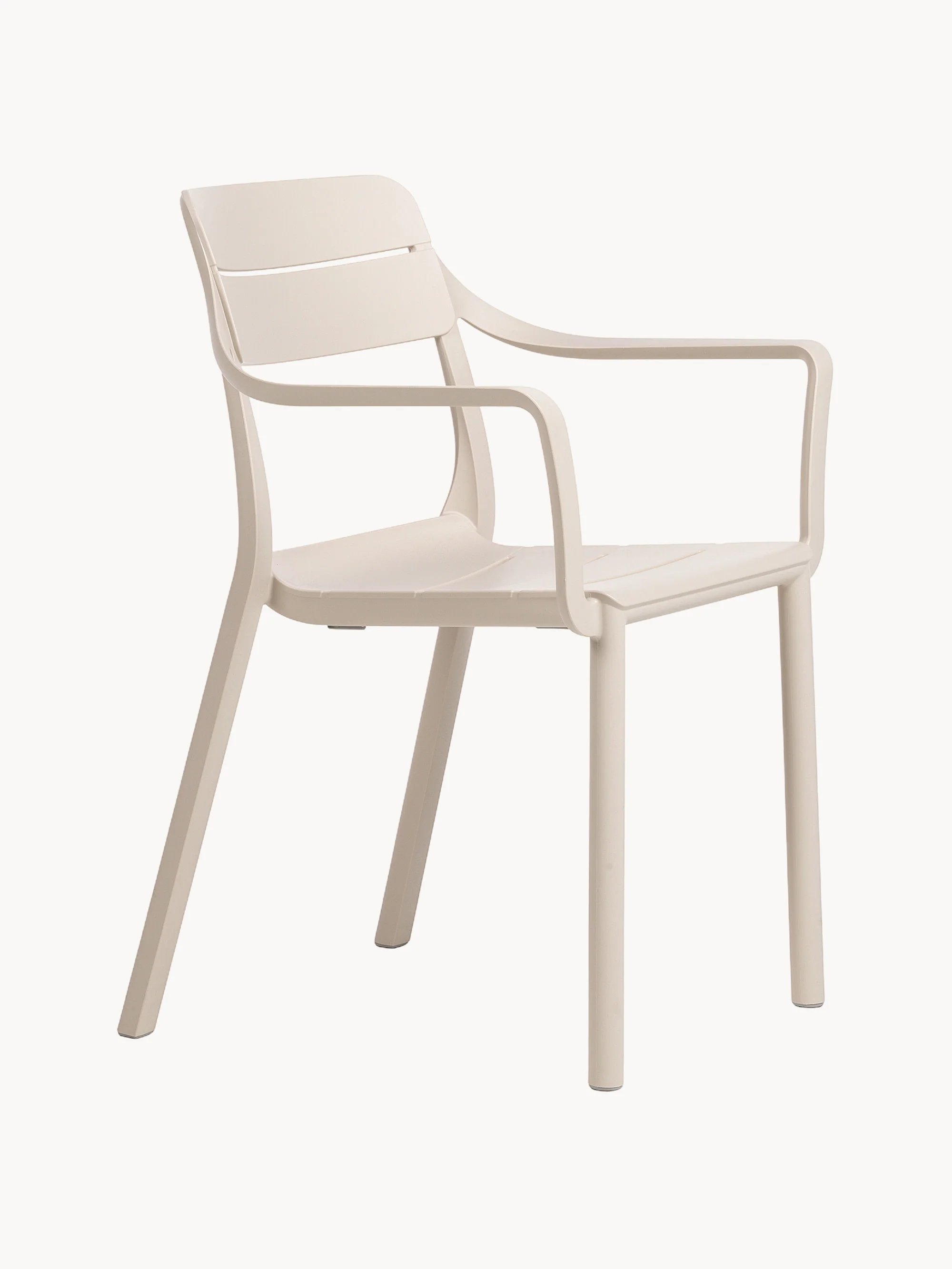 Nardi Stackable Cassia garden chair with armrests