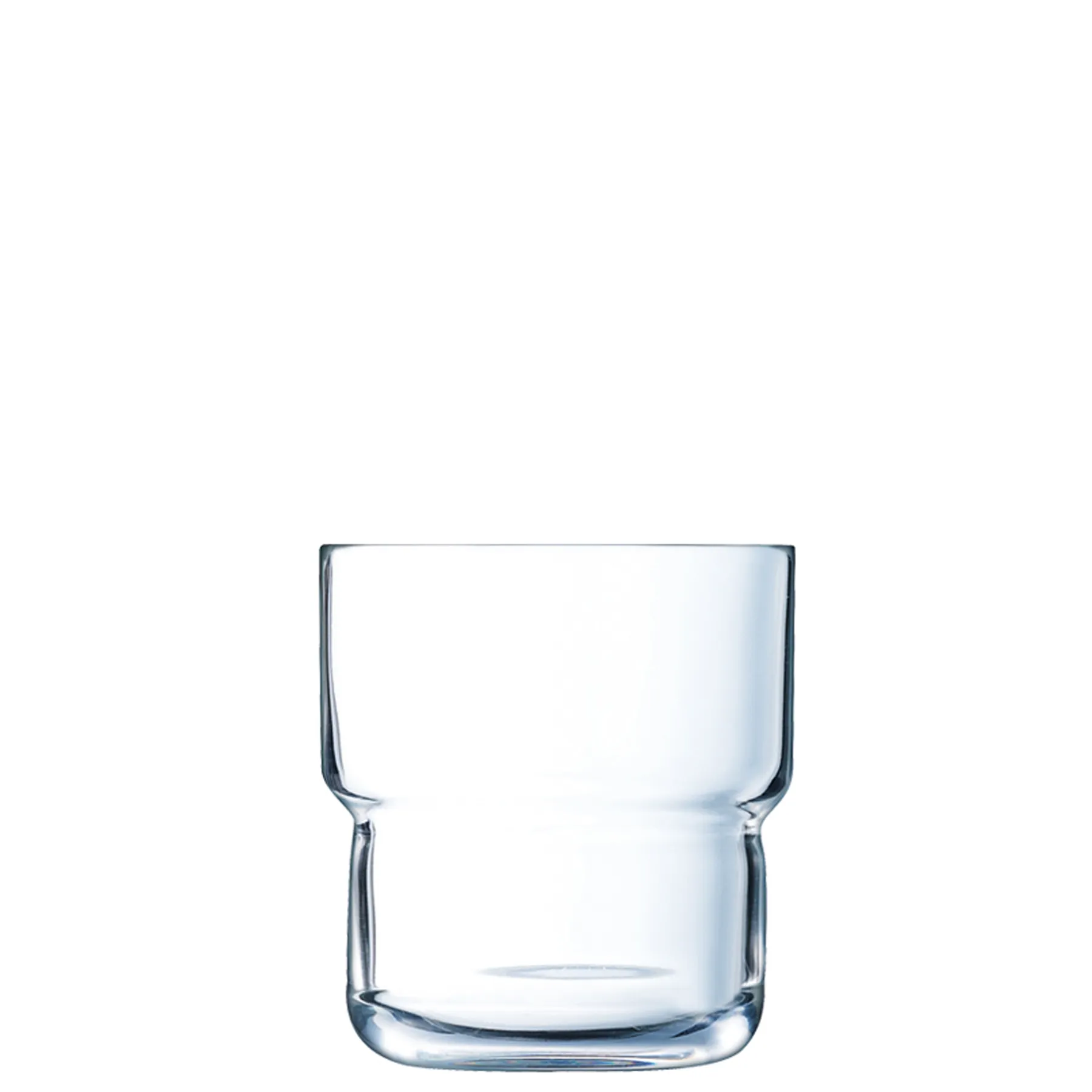 Stackable Log 22 cl cup No. FB22, capacity: 220 ml, height: 79 mm, 48 sets