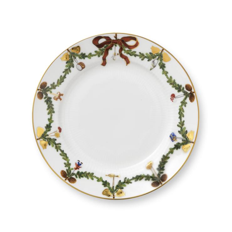 Royal Copenhagen Star Fluted Christmas Plate