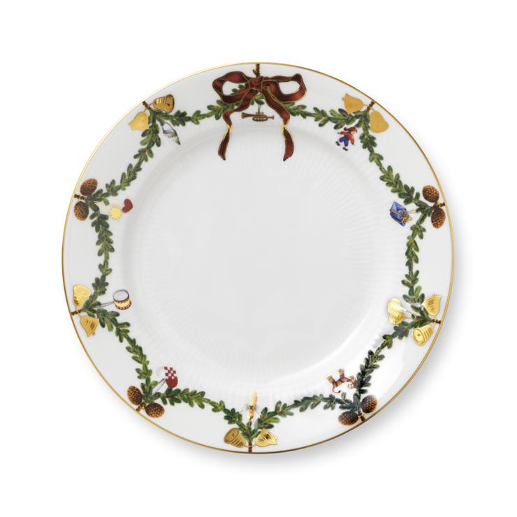 Royal Copenhagen Star Fluted Christmas Plate
