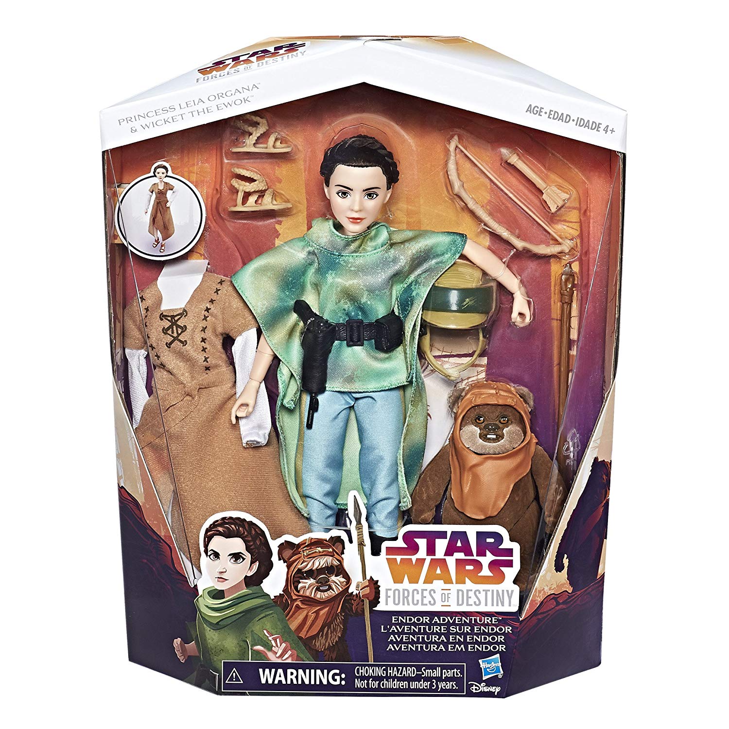 Hasbro Star Wars Forces Of Destiny Endor Adventure A