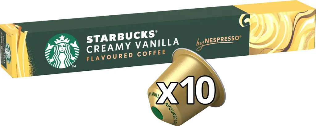 Nestlé Starbucks Creamy Vanilla for Nespresso (1 x 10 capsules)