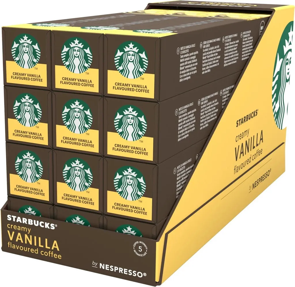Nestlé Starbucks Creamy Vanilla for Nespresso (12 x 10 capsules) 0.66g