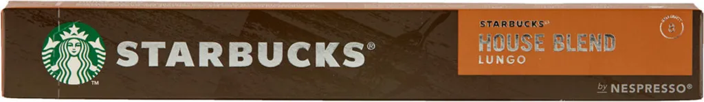 Nestlé STARBUCKS House Blend Lungo 10 Capsules 1 Pack