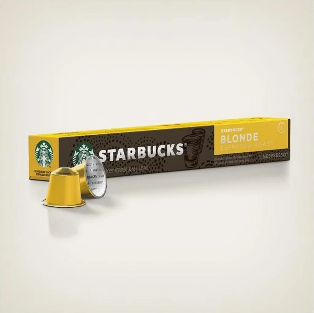 Nestlé Starbucks Coffee Capsule Blonde Espresso 6220714 10 pcs