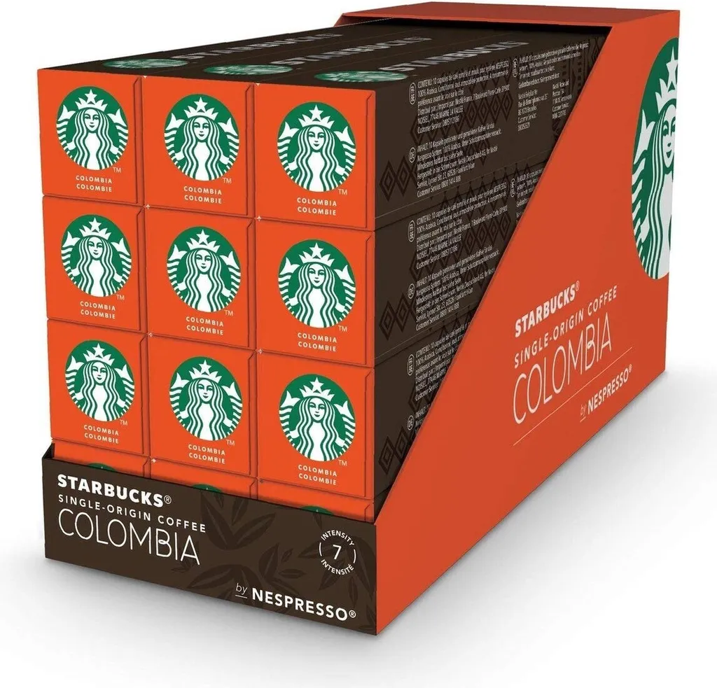 Nestlé Starbucks Single-Origin Colombia for Nespresso (12 x 10 capsules)