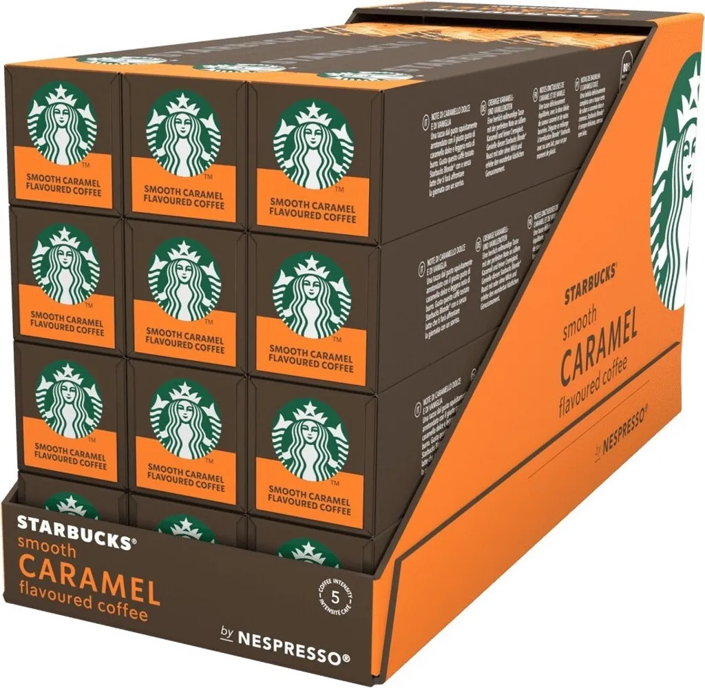 Nestlé Starbucks Smooth Caramel for Nespresso (12 x 10 capsules)