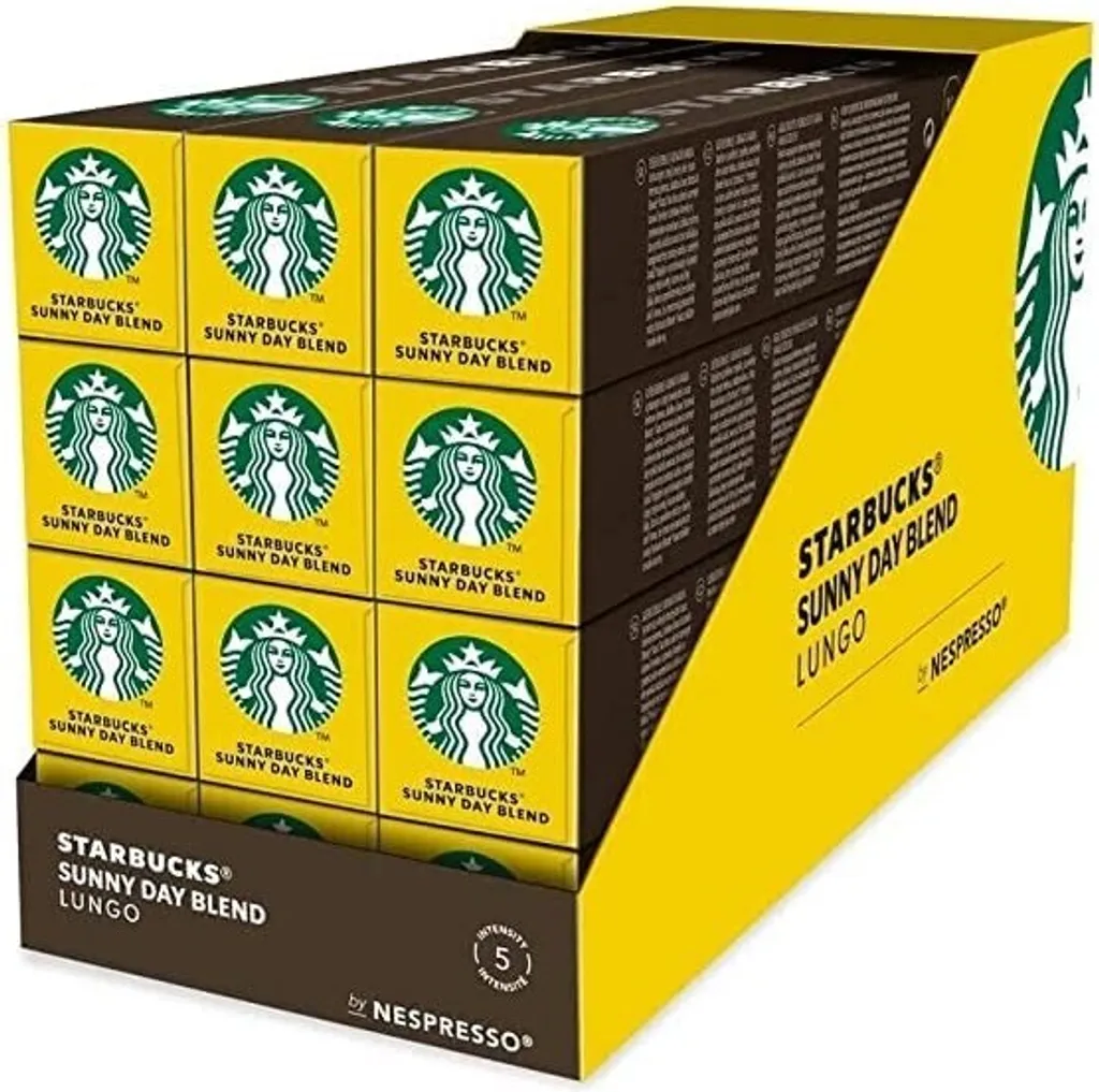 Nestlé Starbucks Sunny Day Blend Lungo for Nespresso capsules (12 x 10 capsules) 0.65g