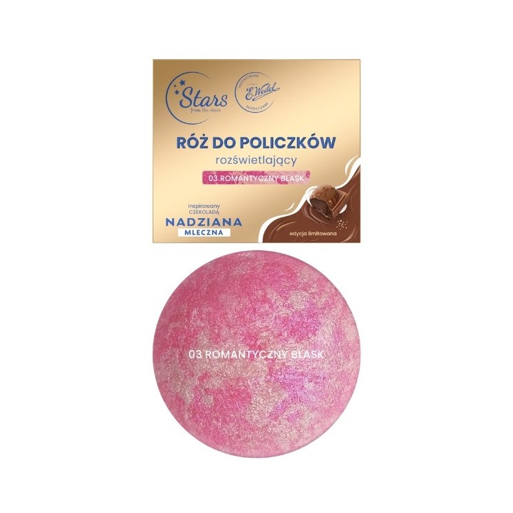Stars from the stars Wedel Nadziana Illuminating Blush 03 Romantic Glow 3.3 G