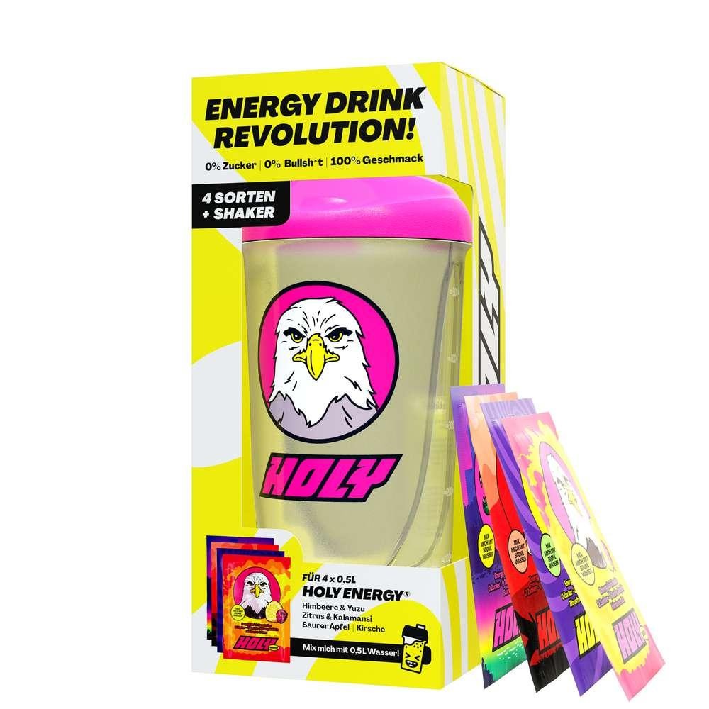 HOLY Energy Starter set 4 varieties + shaker