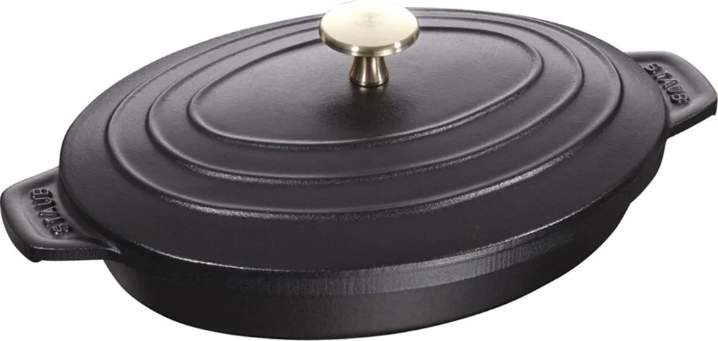 Staub casserole dish with lid 23 x 17 cm 405095820