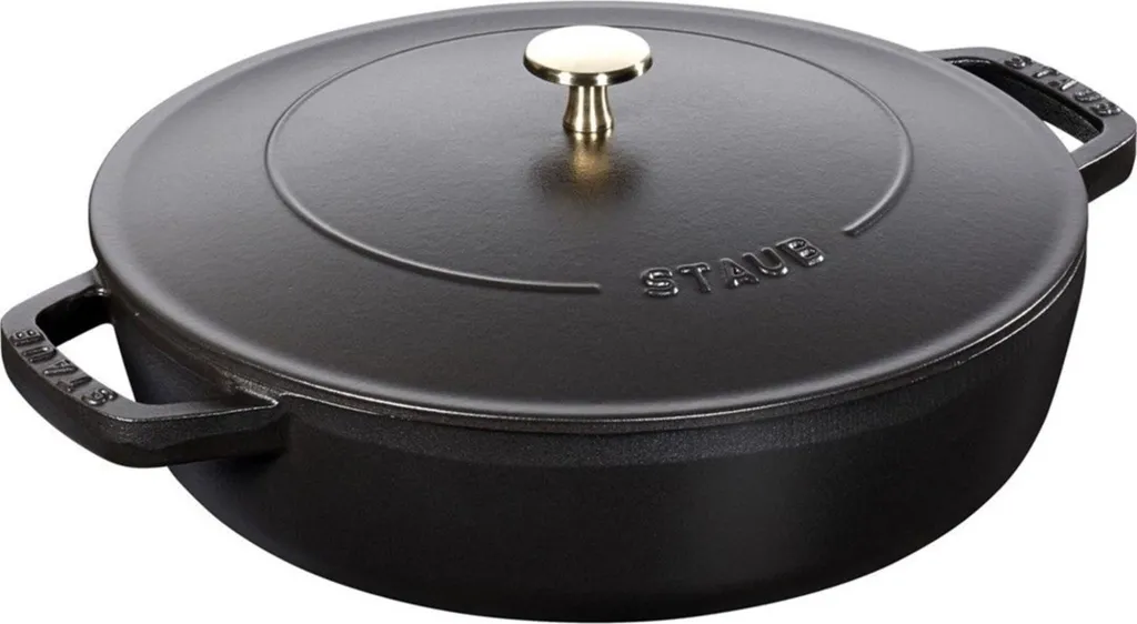 STAUB Roaster with Chistera Drop-Structure Flat Roaster 40511-472-0