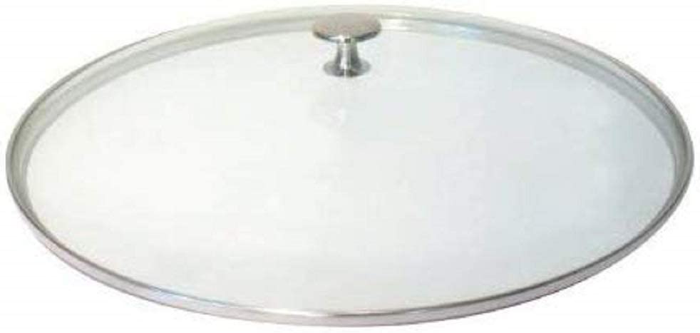 Staub Fonte - 1523796 - Flat Lid - 37 cm + Nickel Knob