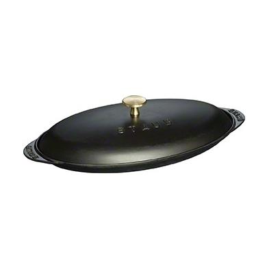 STAUB Dust Oval Shape Of A Fish Made Of Cast Iron