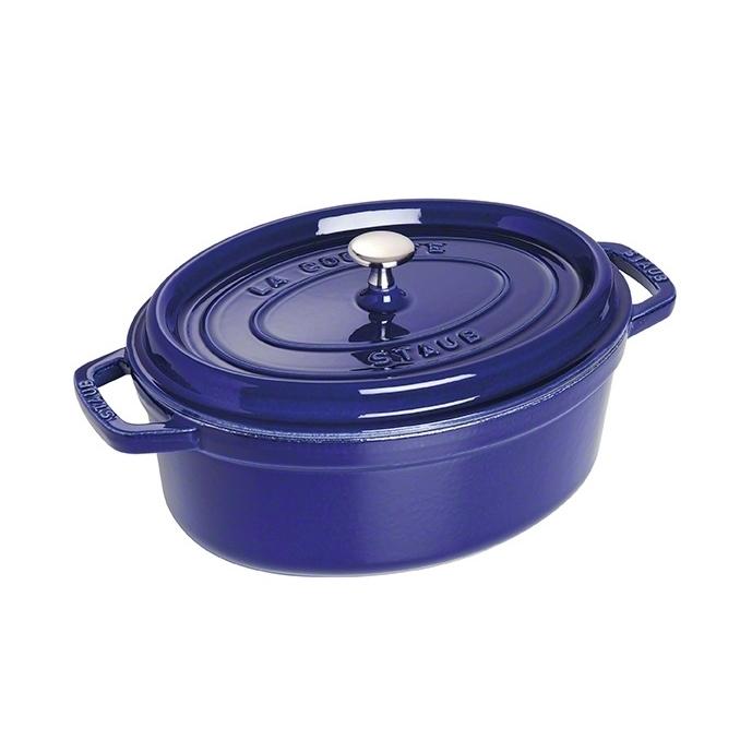 STAUB Dust Oval Pot Made Of Cast Iron, Three Layers Of Enamel 4.2 L