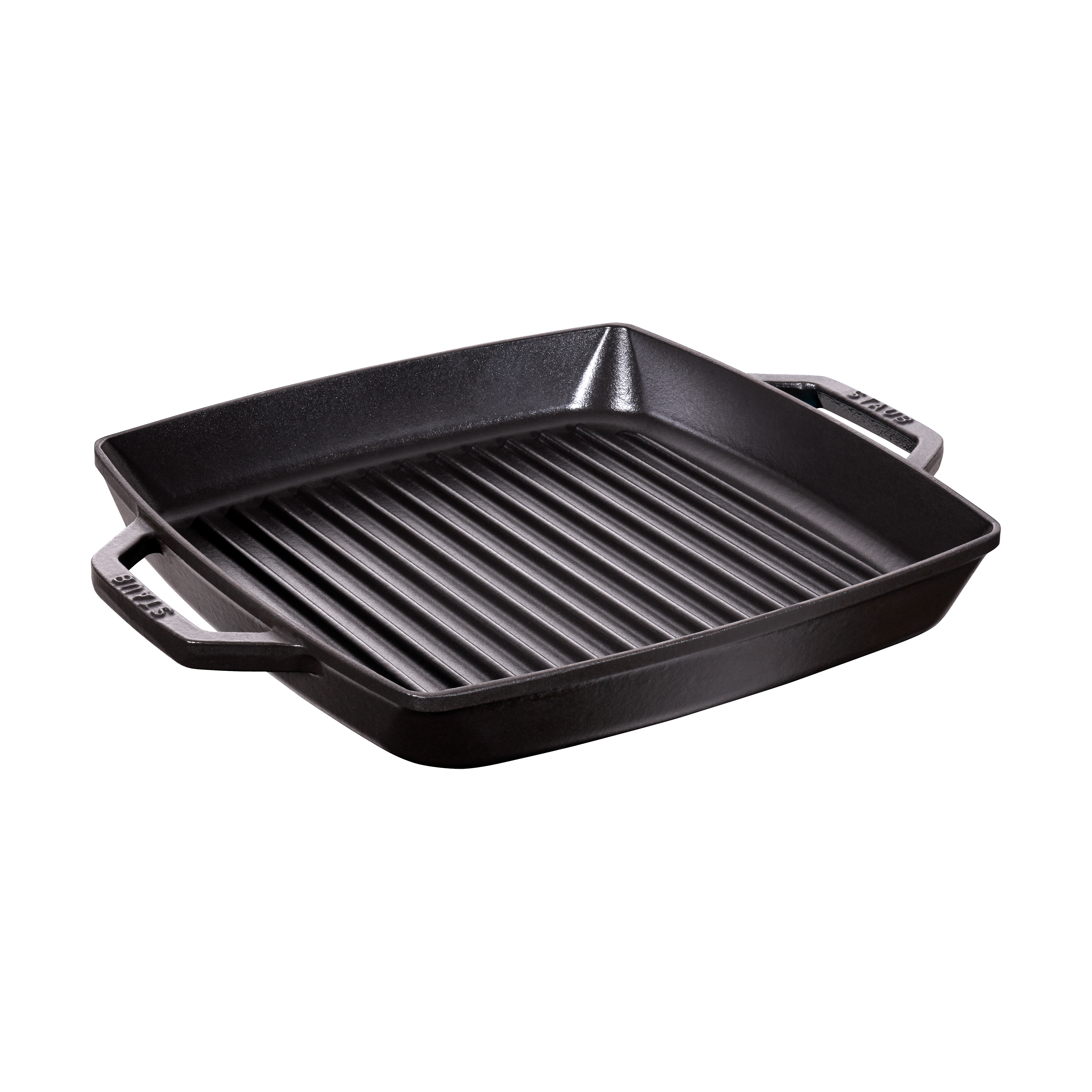 Staub Pure Grill Pan Cast Iron Square Black
