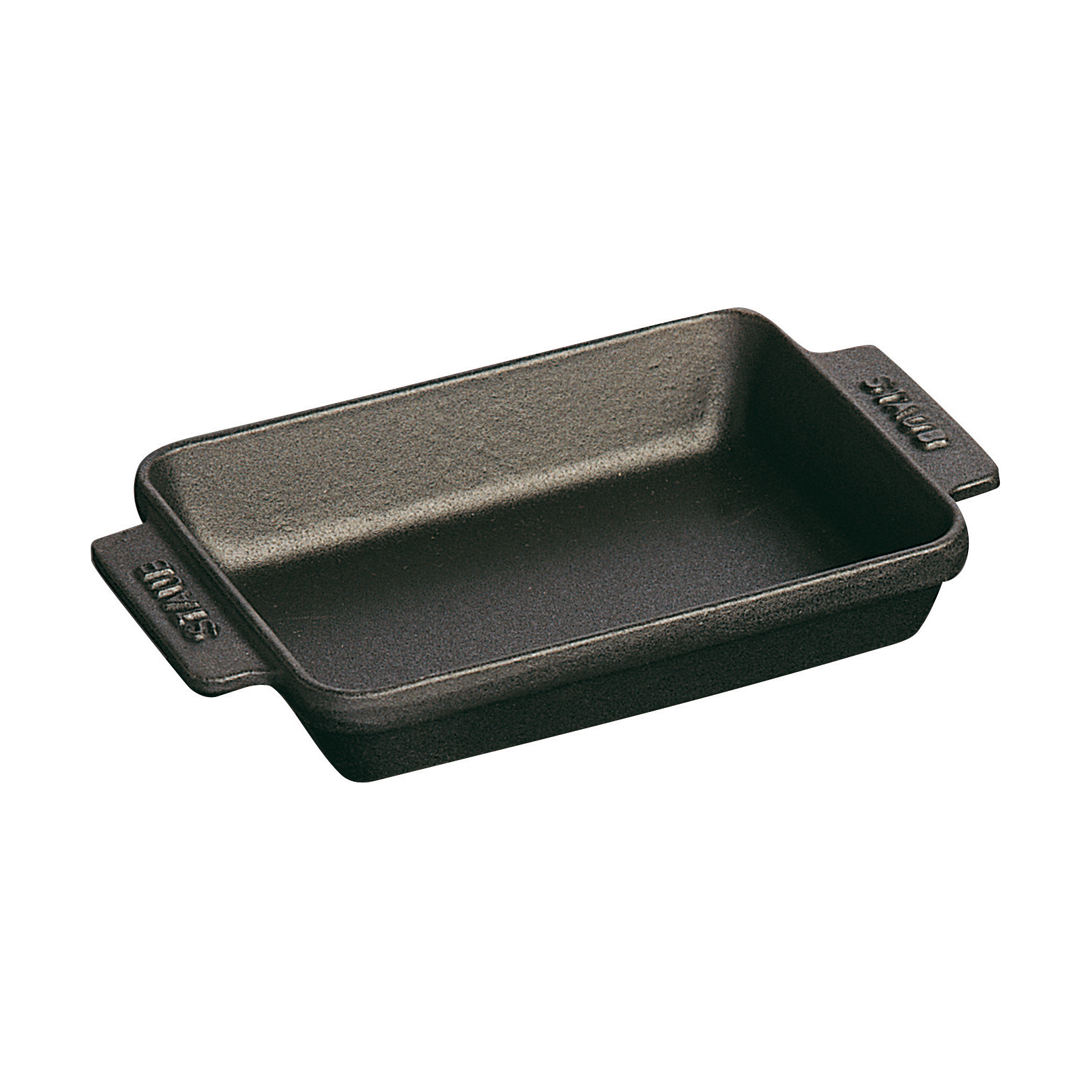 Staub rectangular cast iron oven dish 15x11 cm