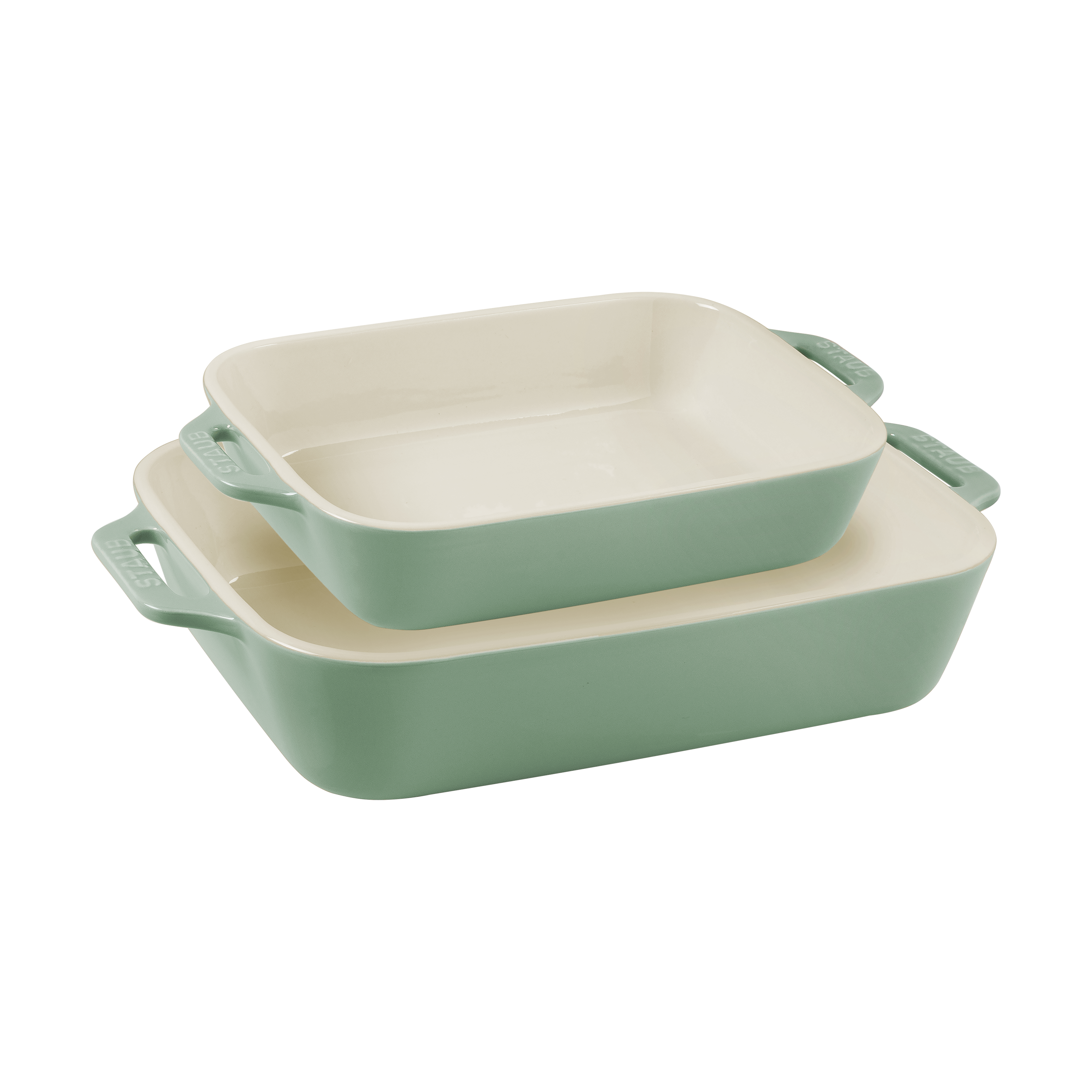 Staub rectangular baking pan set, 2-piece