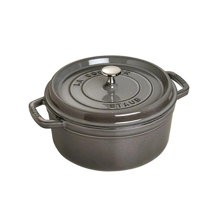 STAUB Dust Round Pot Made Of Cast Iron 5.2 L