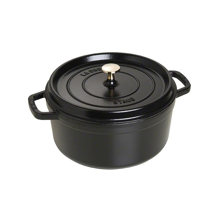 STAUB Dust Round Pot Made Of Cast Iron 5.2 L