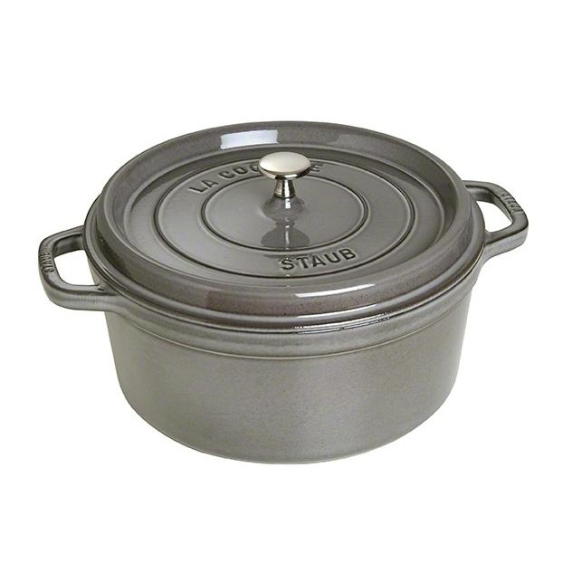 STAUB Dust Round Pot Made Of Cast Iron 6.7 L