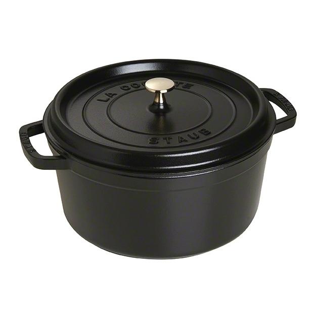 STAUB Dust Round Pot Made Of Cast Iron 6.7 L