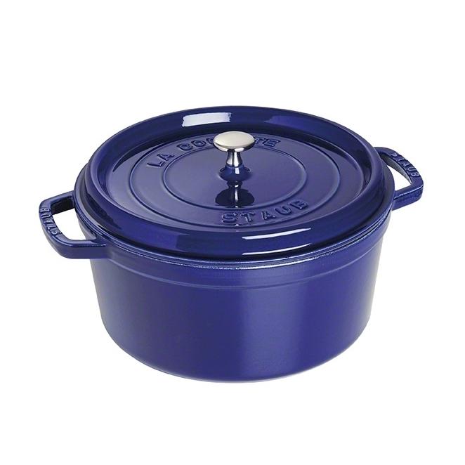 STAUB Dust Round Pot Made Of Cast Iron, Three Layers Of Enamel 6.7 L
